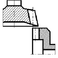 Колеса цилиндроконических передач